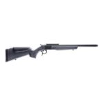 CVA Scout Single Shot Rifle .44 Rem Mag 20" Threaded Blued Barrel Grey Stock 0 MOA Pic Rail
