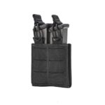 TacShield RZR Molle Double Pistol Magazine Pouch Black