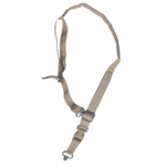 TacShield Warrior 2n1 Sling Padded Web Quick Adjuster QD Push Button Swivel Coyote Brown