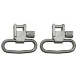 Grovtec 1.25" Locking Swivel Set Silver 2/ct