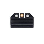 Night Fision Optics Ready Stealth Night Sight Set Orange Front Black Rear for Glock 43x MOS