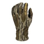 Muddy Lightweight Fleece Gloves Mossy Oak Bottomland L