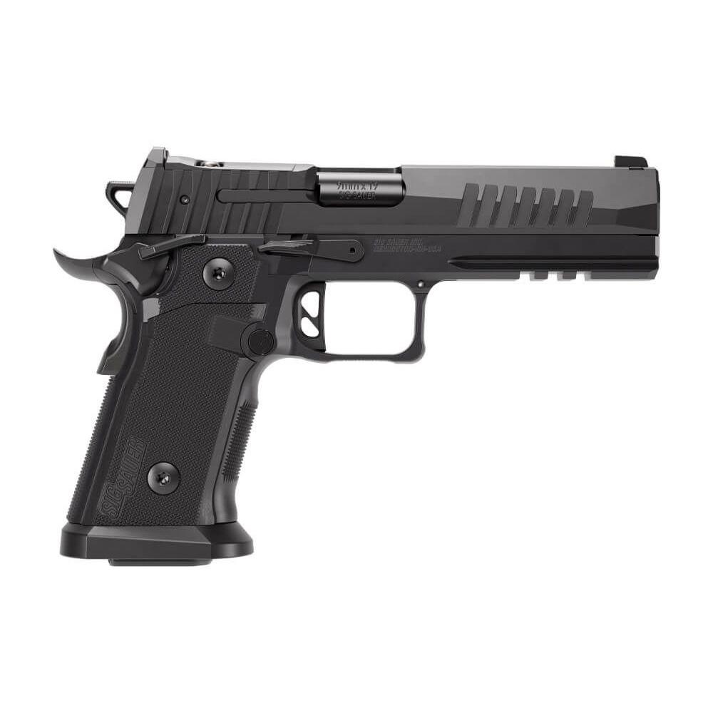 Sig Sauer P211-GT5 SAO Handgun 9mm Luger 21(2) &17(1)rd Magazines 5″ Barrel Black Night Sights Optic Ready