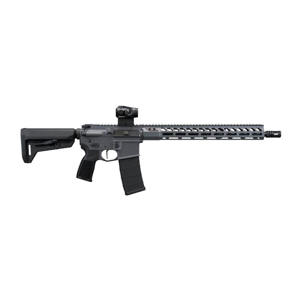 Sig Sauer M400 Forge Concrete Gray Rifle 5.56 NATO 30rd Magazine 16" Barrel ROMEO-MSR GEN II Adjustable Stock M-LOK Handguard